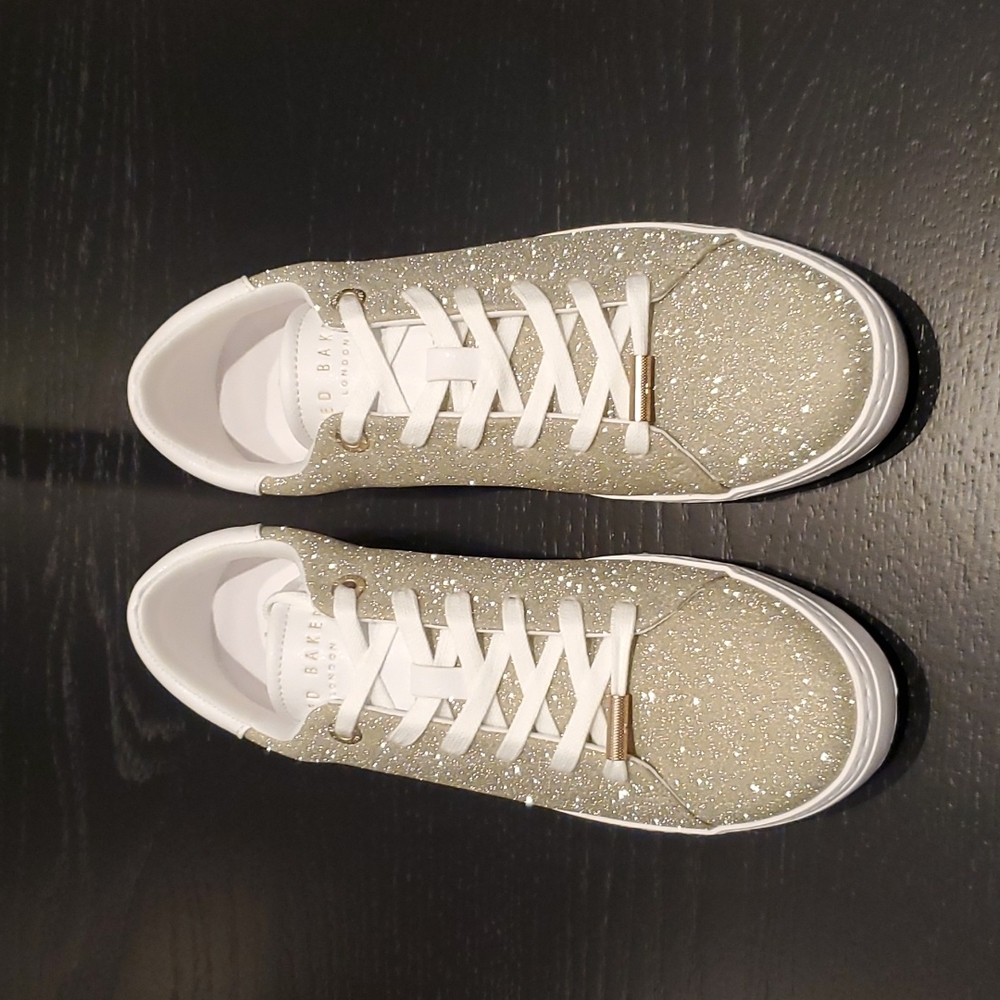 NWT Ted Baker Gold Shoes size 8